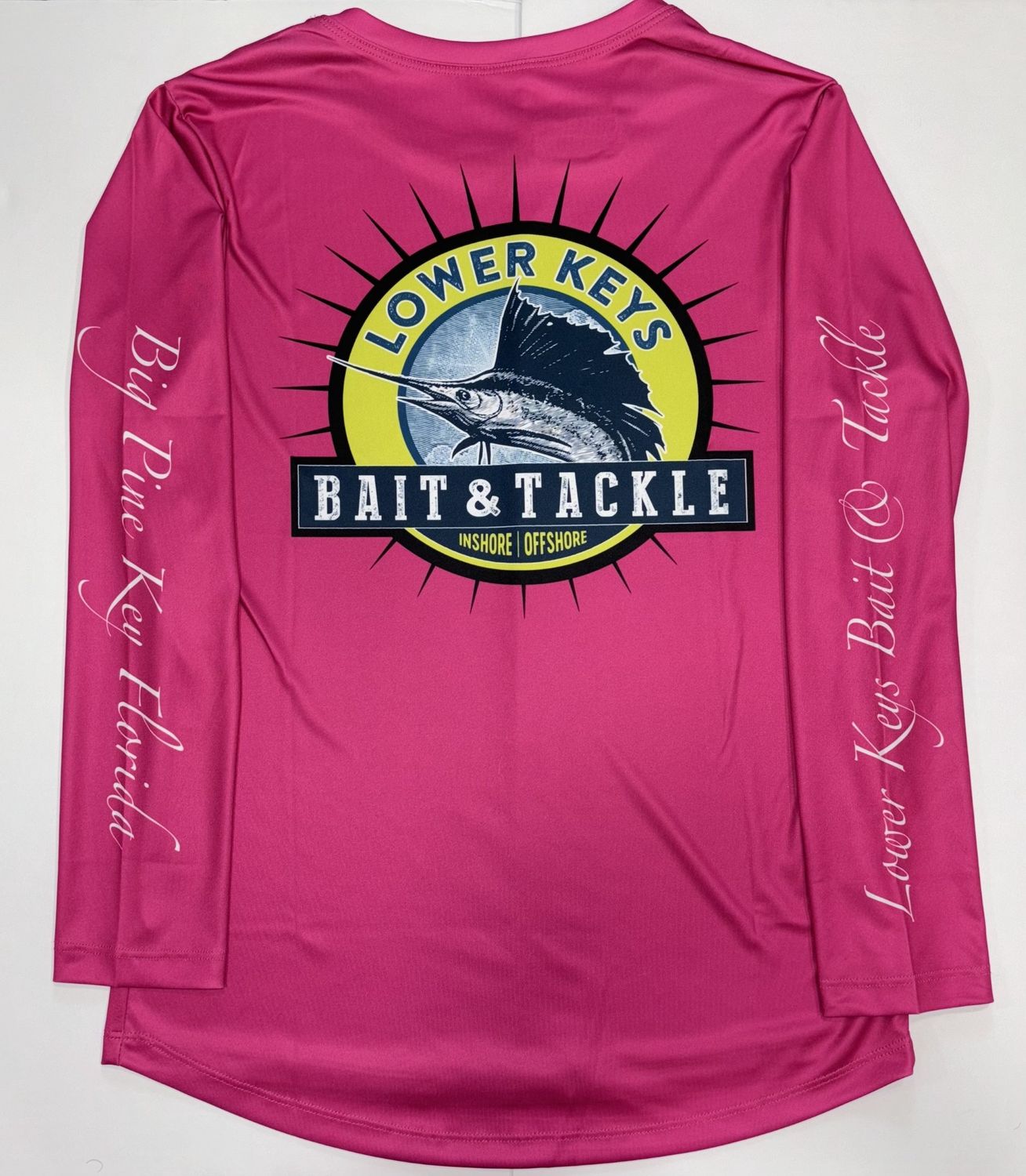 LKT Ladies Solid Performance - DARK PINK Sailfish Logo