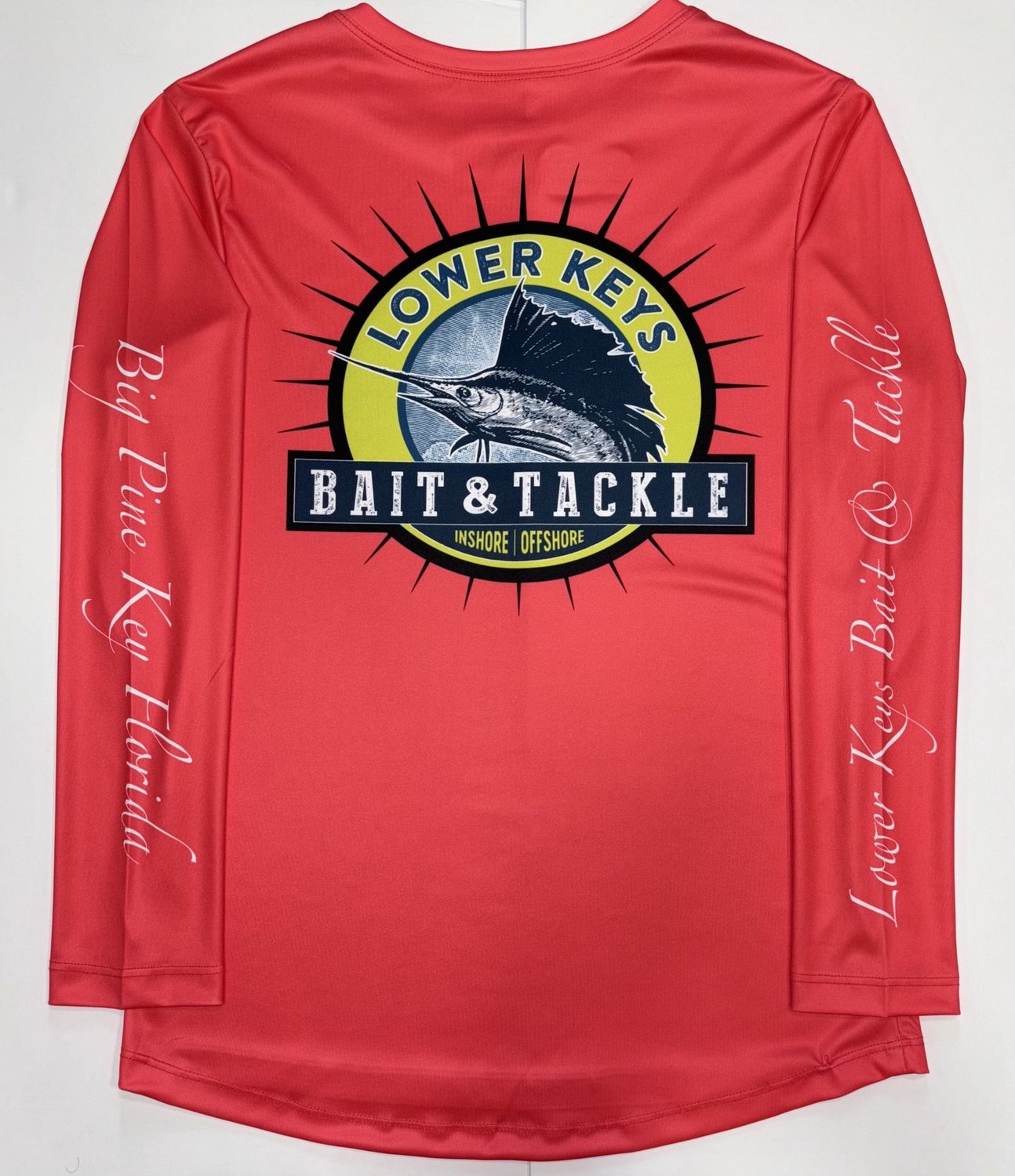 LKT Ladies Solid Performance - CORAL Sailfish Logo