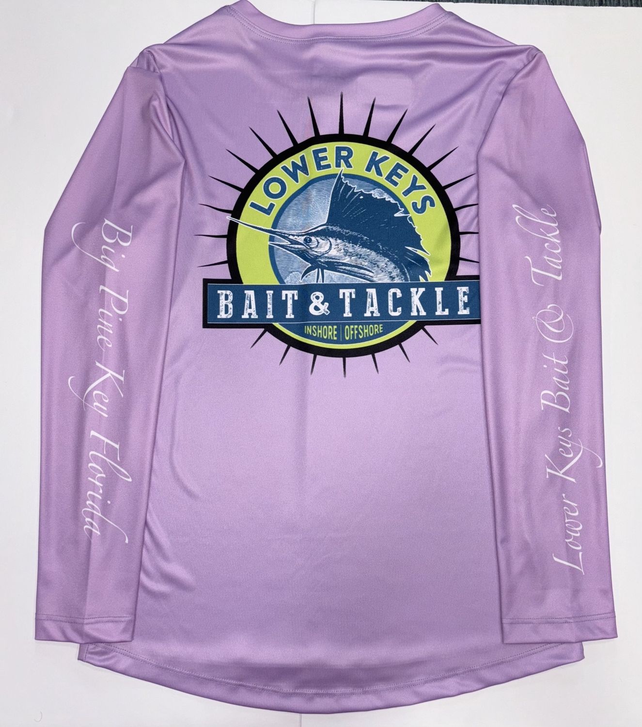 LKT Ladies Solid Performance - LAVENDER Sailfish Logo