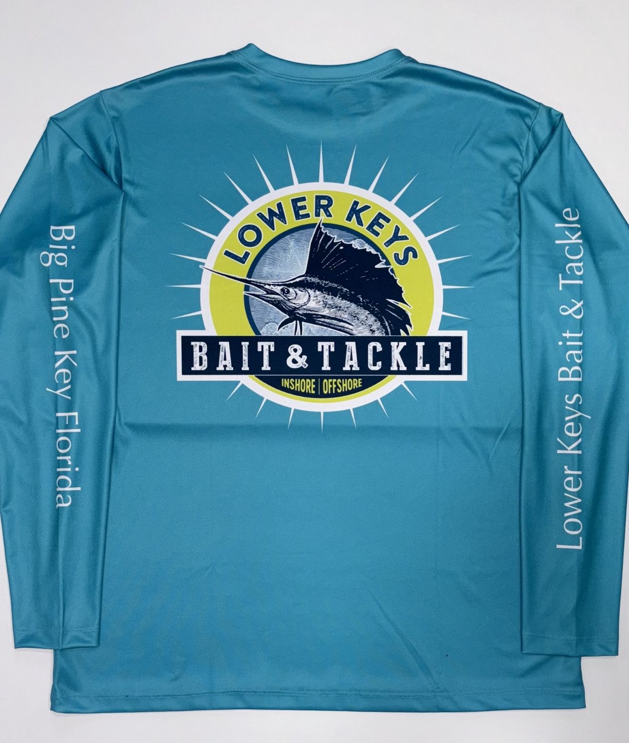LKT Men&#39;s Performance TEAL Sailfish Logo