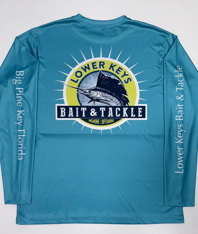 LKT Men&#39;s Performance TEAL Sailfish Logo
