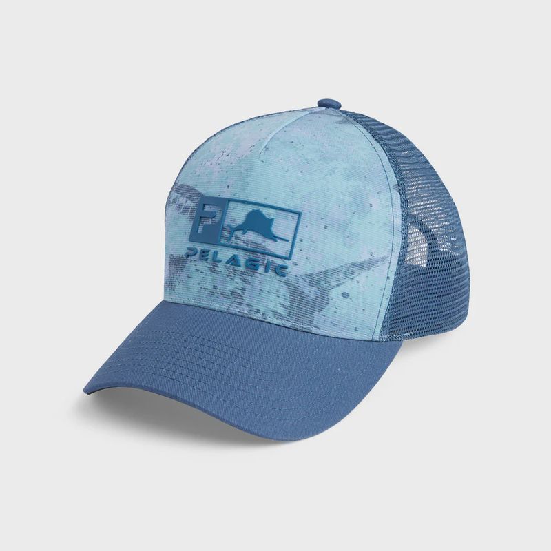 Pelagic Flyline Hat-Open Seas Blue