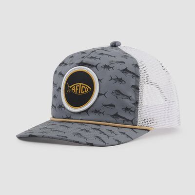Aftco Big 3 Trucker Hat Charcoal