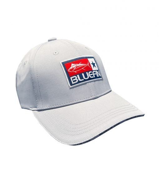 Bluefin USA  Patch Hat-Silver