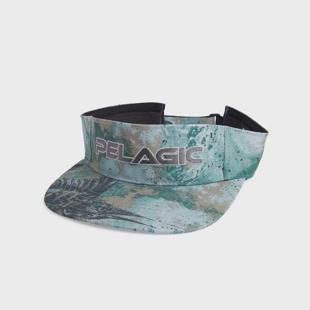 Pelagic Open Seas Performance Visor Green