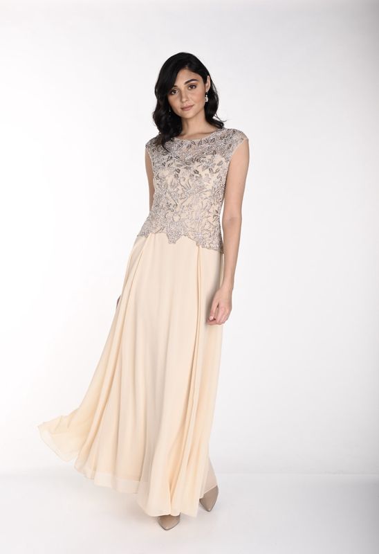 Frank Lyman Sequin Bodice Gown 2423031