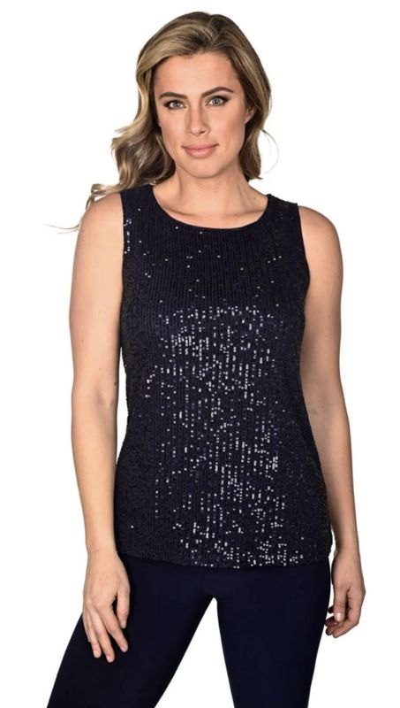 Frank Lyman Sequin Cami Top 234240