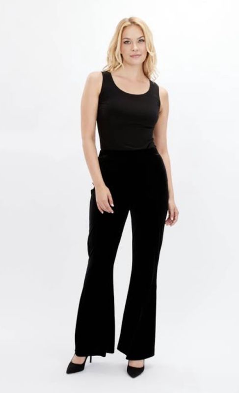 Frank Lyman Velvet Knit Pant 234341