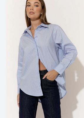 Lennon Poplin Stripe Shirt