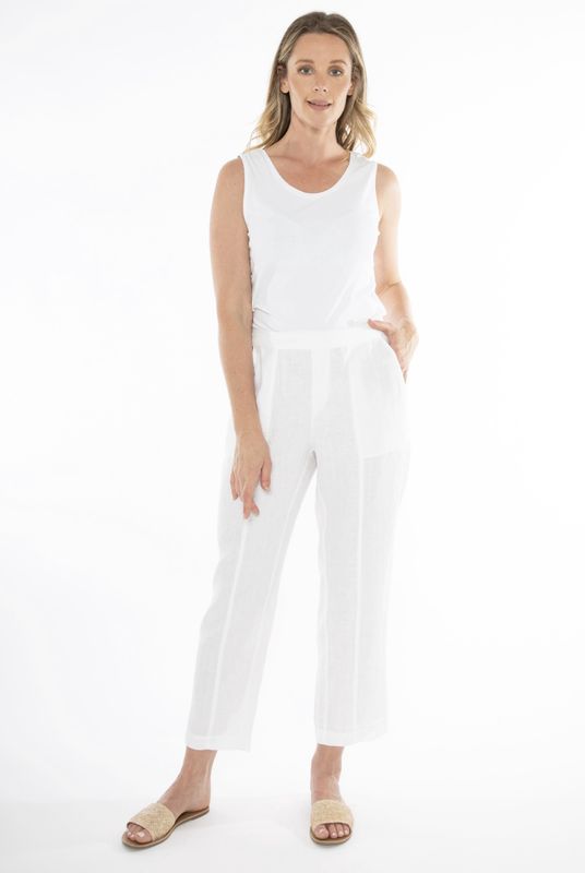 Jump Linen Pants 546J7077A