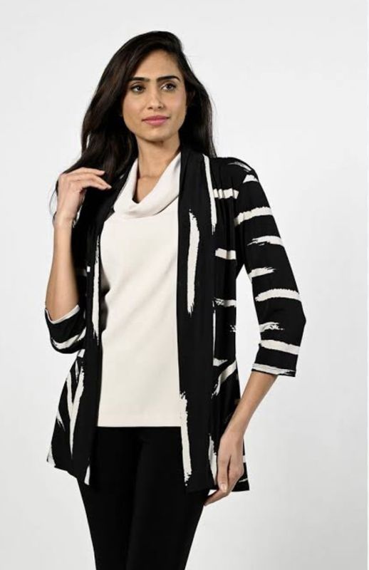 Frank Lyman Abstract Jersey Jacket 224181