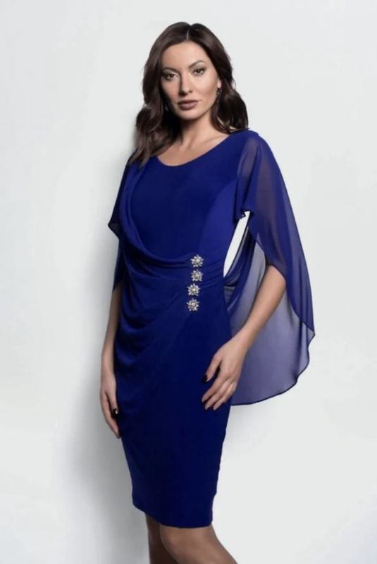 Frank Lyman Side Buttoned Dress 209228