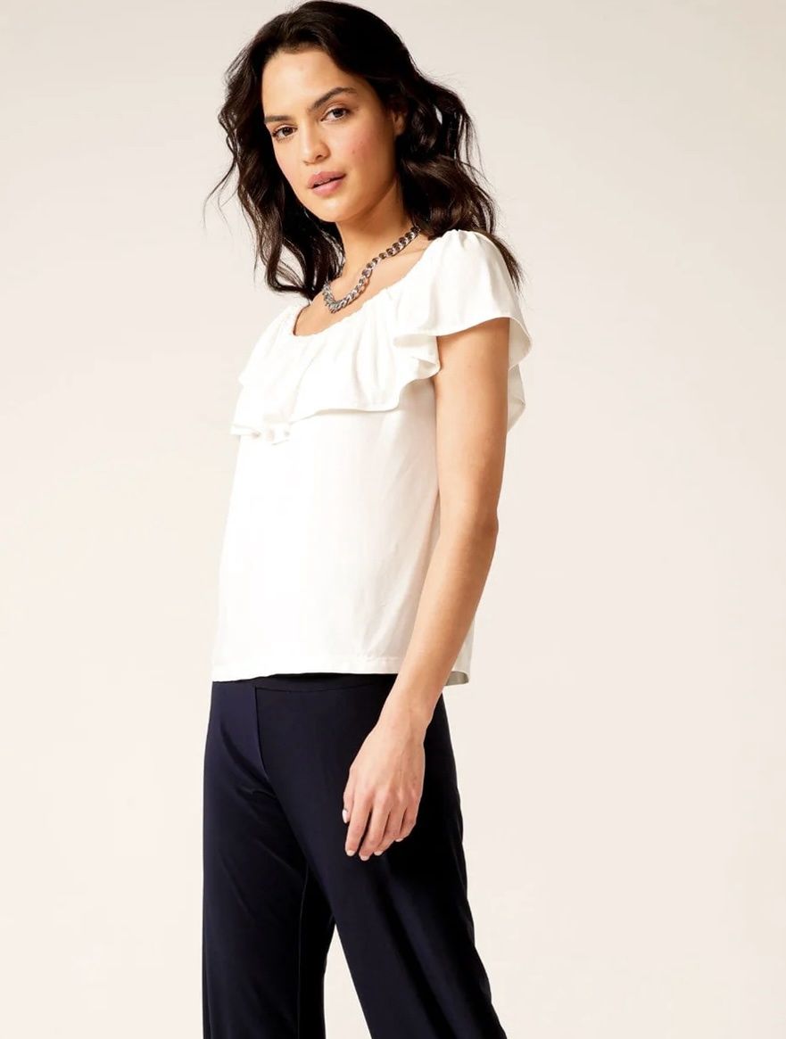 Sacha Drake Frill Top