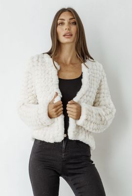 Caju Faux Fur Jacket CZ459