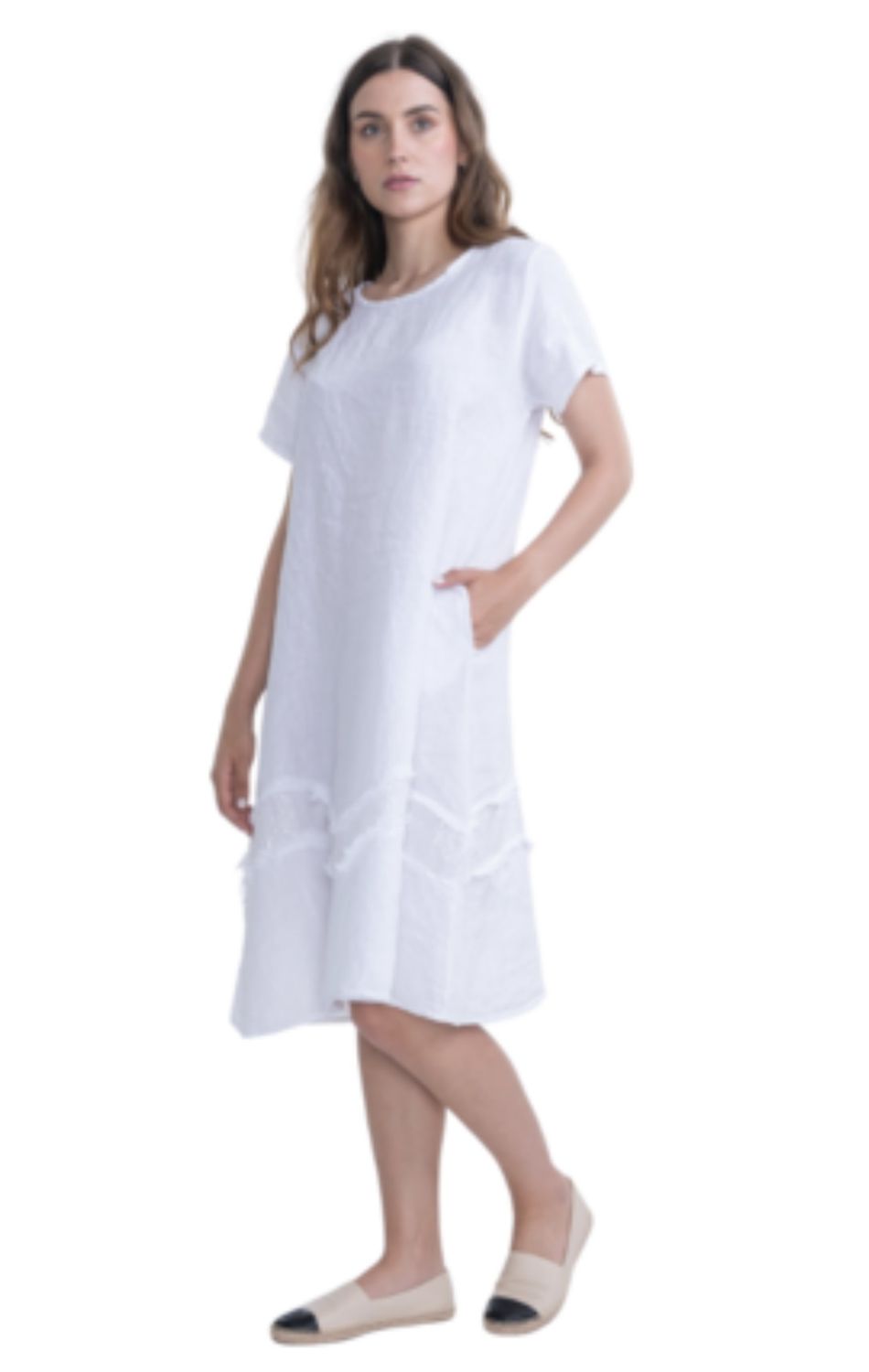 Vera May Linen Dress 2942