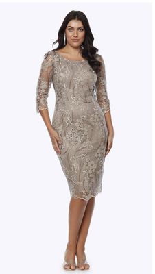 Jesse Harper Latte Dress JH0534