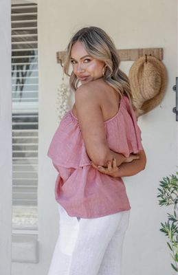 Magnifica Linen Top