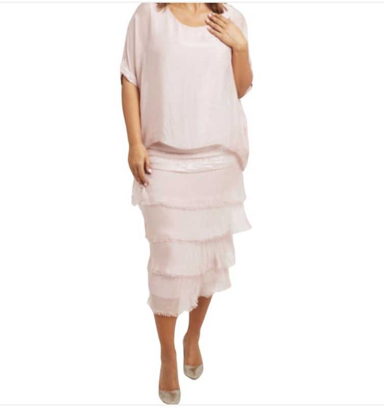 Vera May Italian Silk Dress 7261