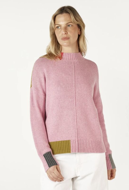 ZP Parfait Block Trim Jumper ZP7103