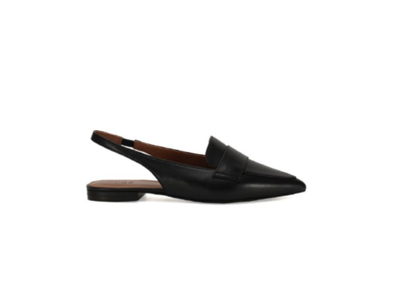 Nude Asher Flat Sling Back Shoe
