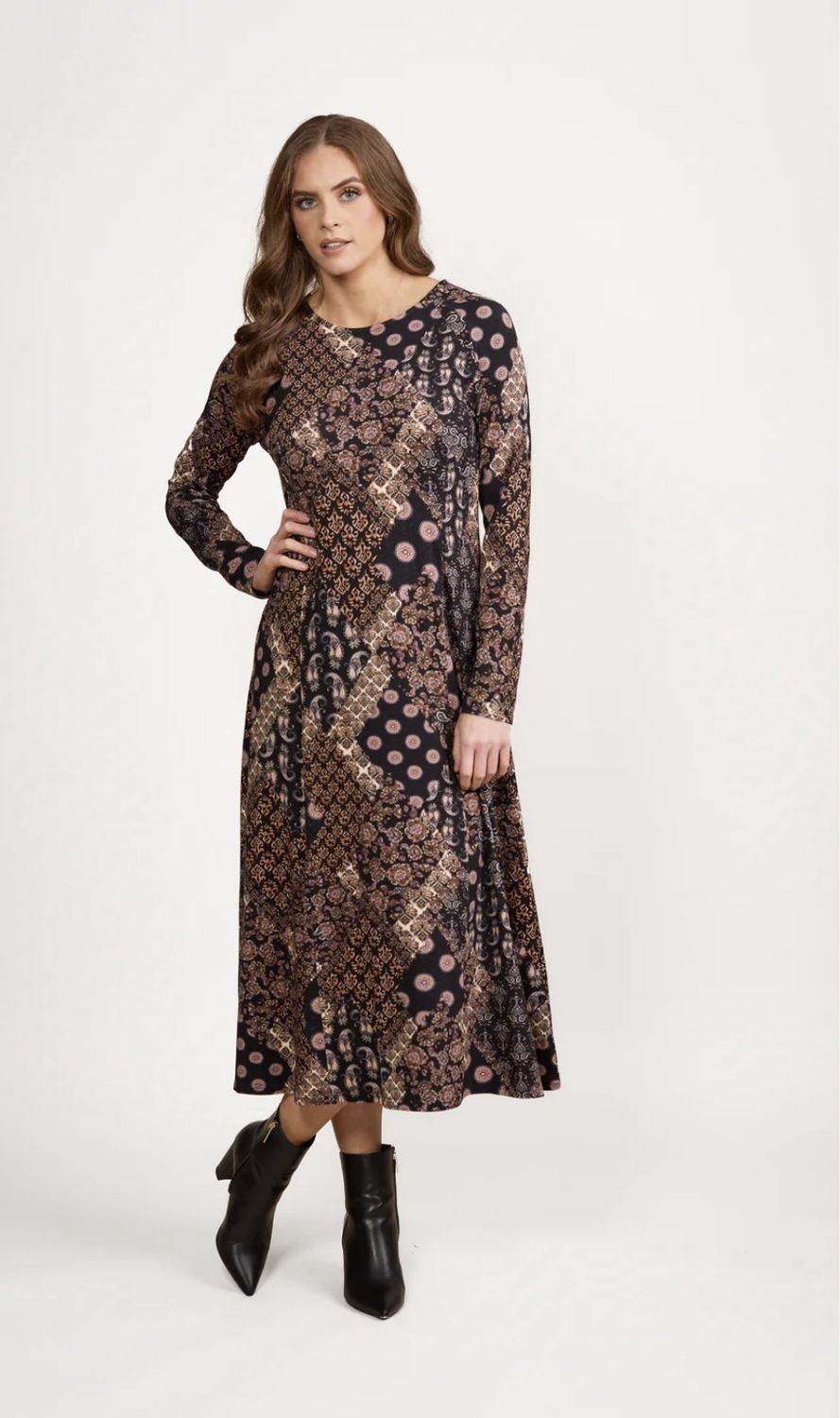 Vassalli Swing Knit Dress 6097A