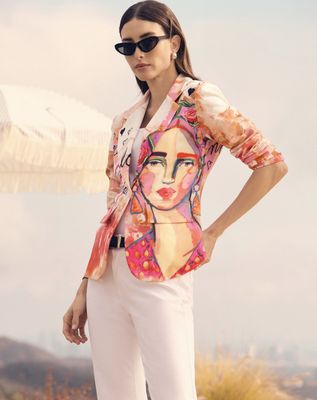 Frank Lyman Blazer Pink/Orange 251565
