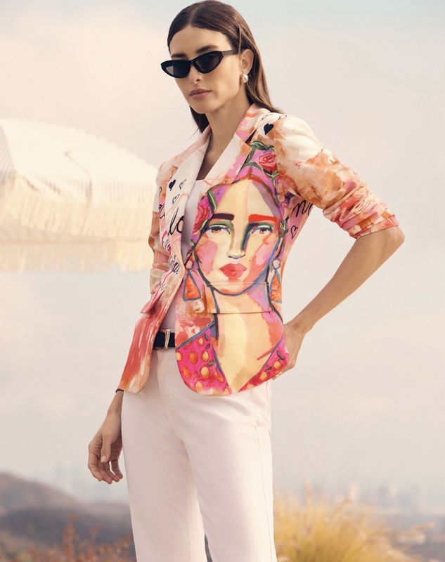 Frank Lyman Blazer Pink/Orange 251565