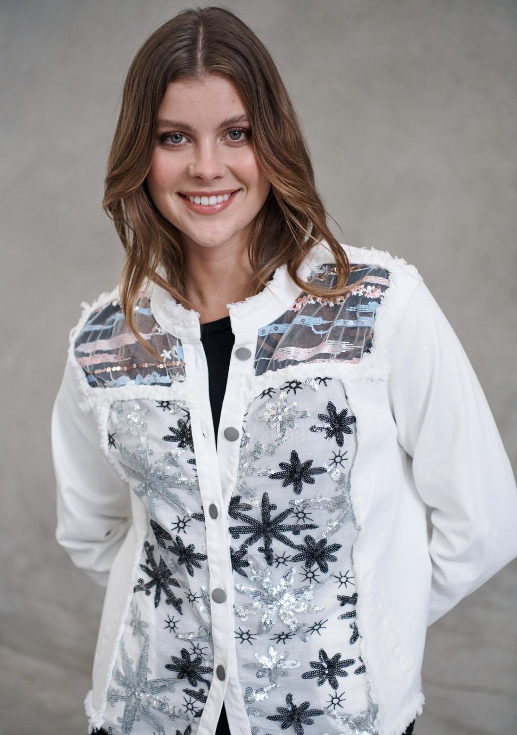 Holmes &amp; Fallon Sequin Jacket HF2595