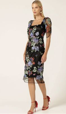 Sacha Drake Mont Tombe Floral Dress