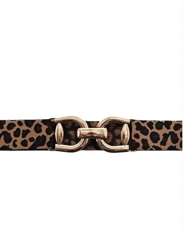 Frank Lyman Cheetah Belt A25306