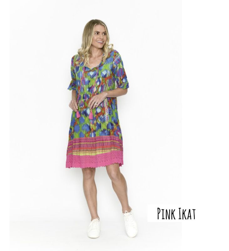 One Summer Hannah Cotton Dress DW23H