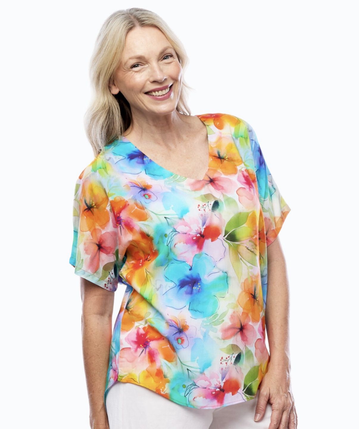 Claire P Blushing Top