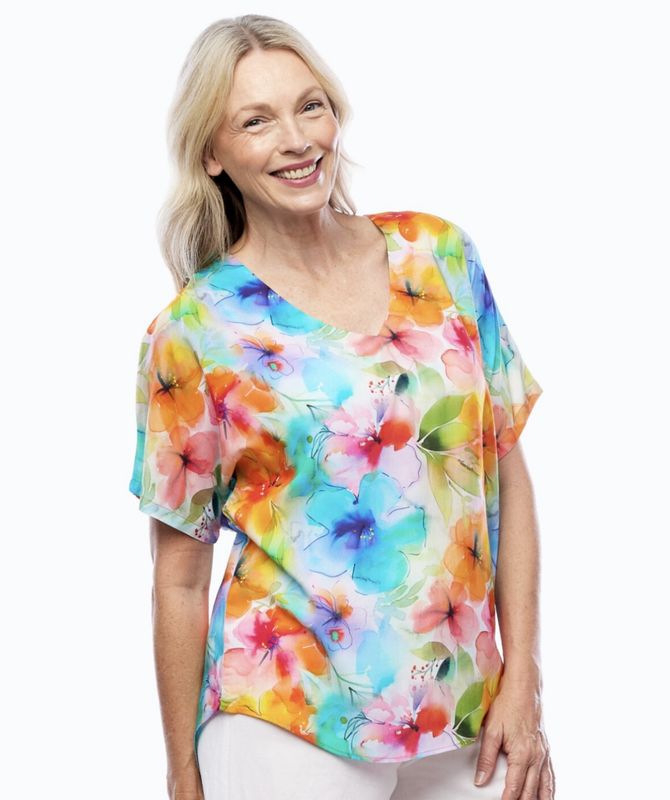 Claire P Blushing Top