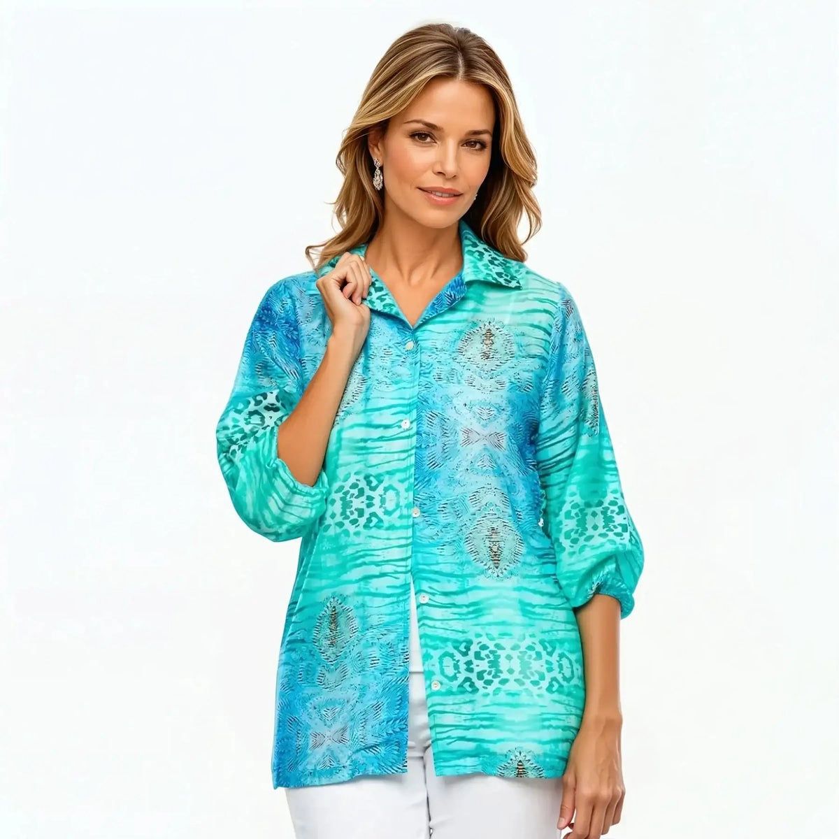 Claire Powell Spray Collared Shirt