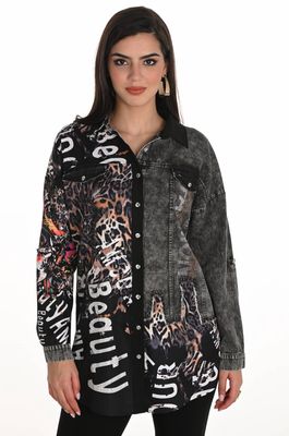 Frank Lyman Cheetah Blouse 253749