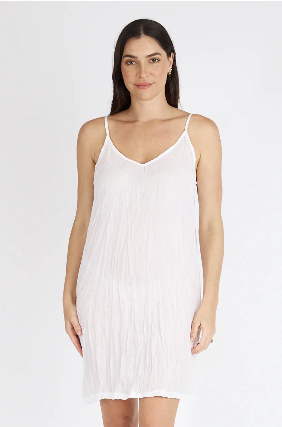 Lulalife White Kalme Full Slip