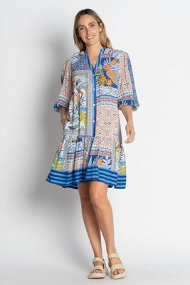 Lulalife Ocean Velora Midi Dress