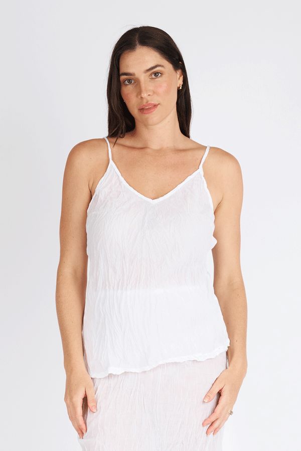 Lulalife White Cami Slip