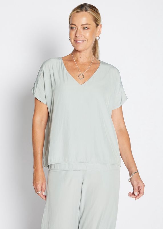 Philosophy Sage Dolly Top