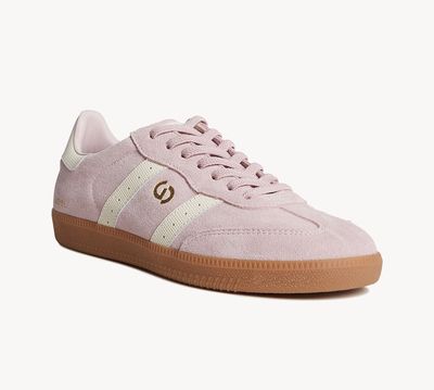 Goodsole Parallel Pink Canvas Sneaker