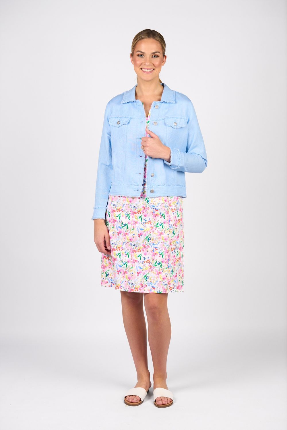 Vassalli Linen Sky Jacket 2026A