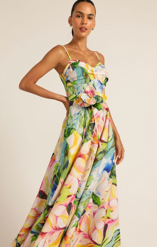 Sacha Drake Camille Linen Dress