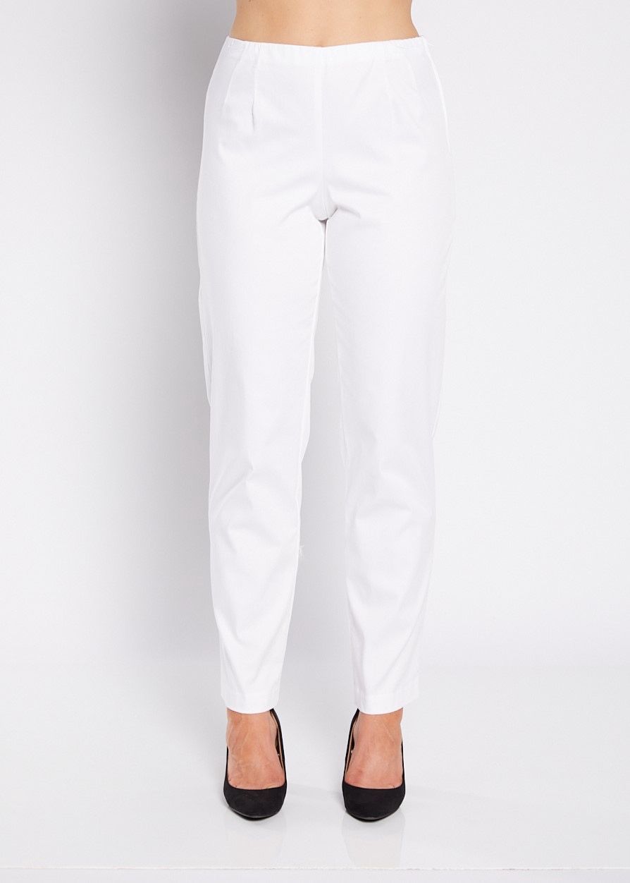 Philosophy White Sateen Mac Pant