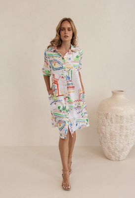 Kaleido Marrakesh Shirtmaker Dress