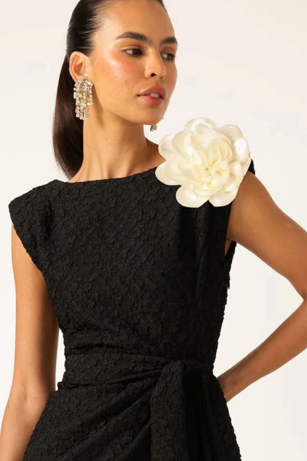 Sacha Drake Satin Flower