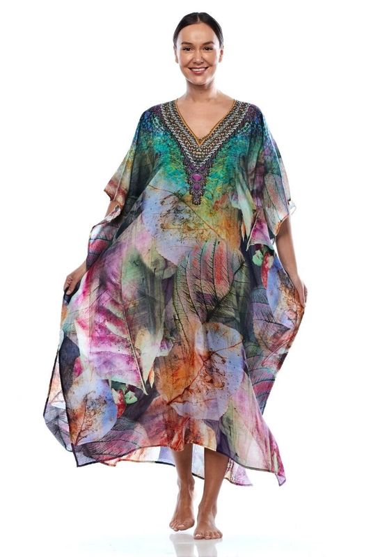 Claire P Heaven Kaftan Length