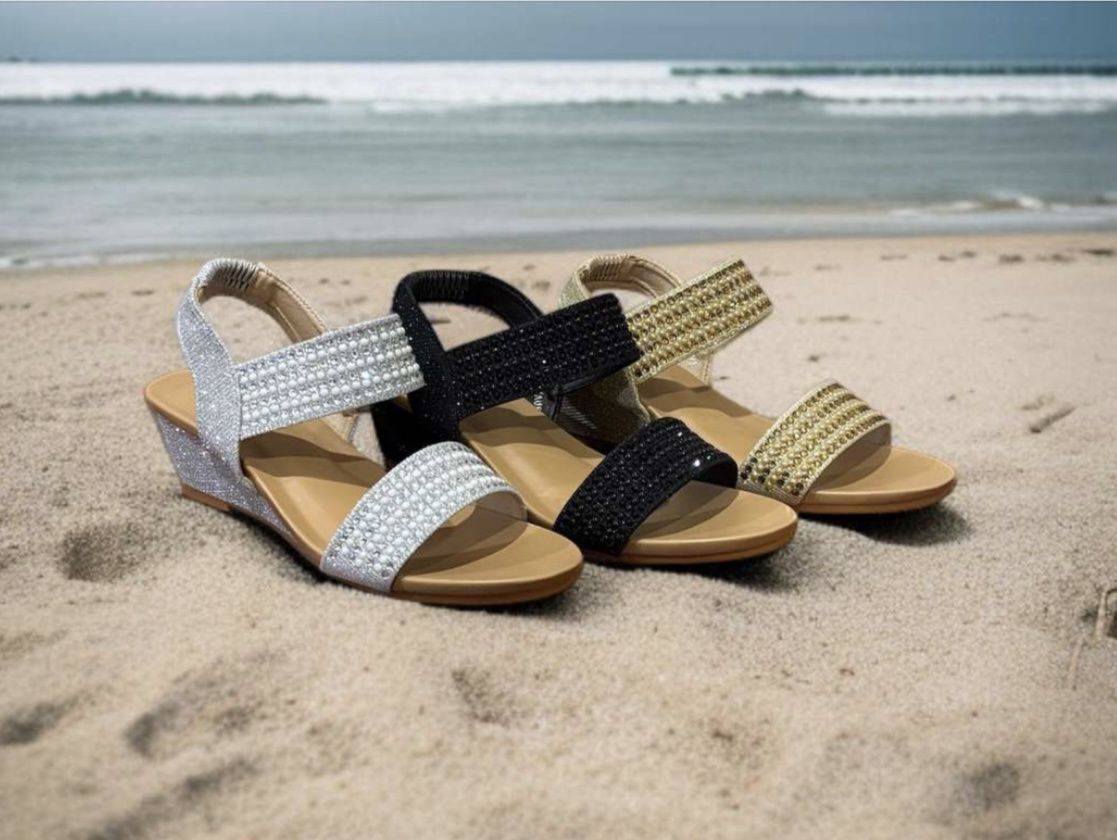 Befind Silver Sequin Shoes