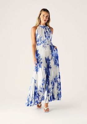 MOS Isola Plisse Maxi Dress