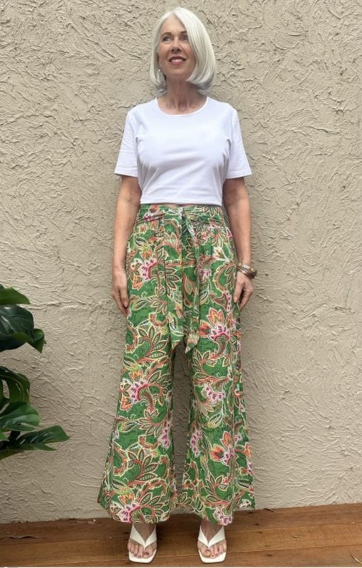 Rasaleela Claudia Cotton Wide Pant