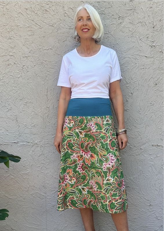 Rasaleela Dita Cotton Reversible Skirt